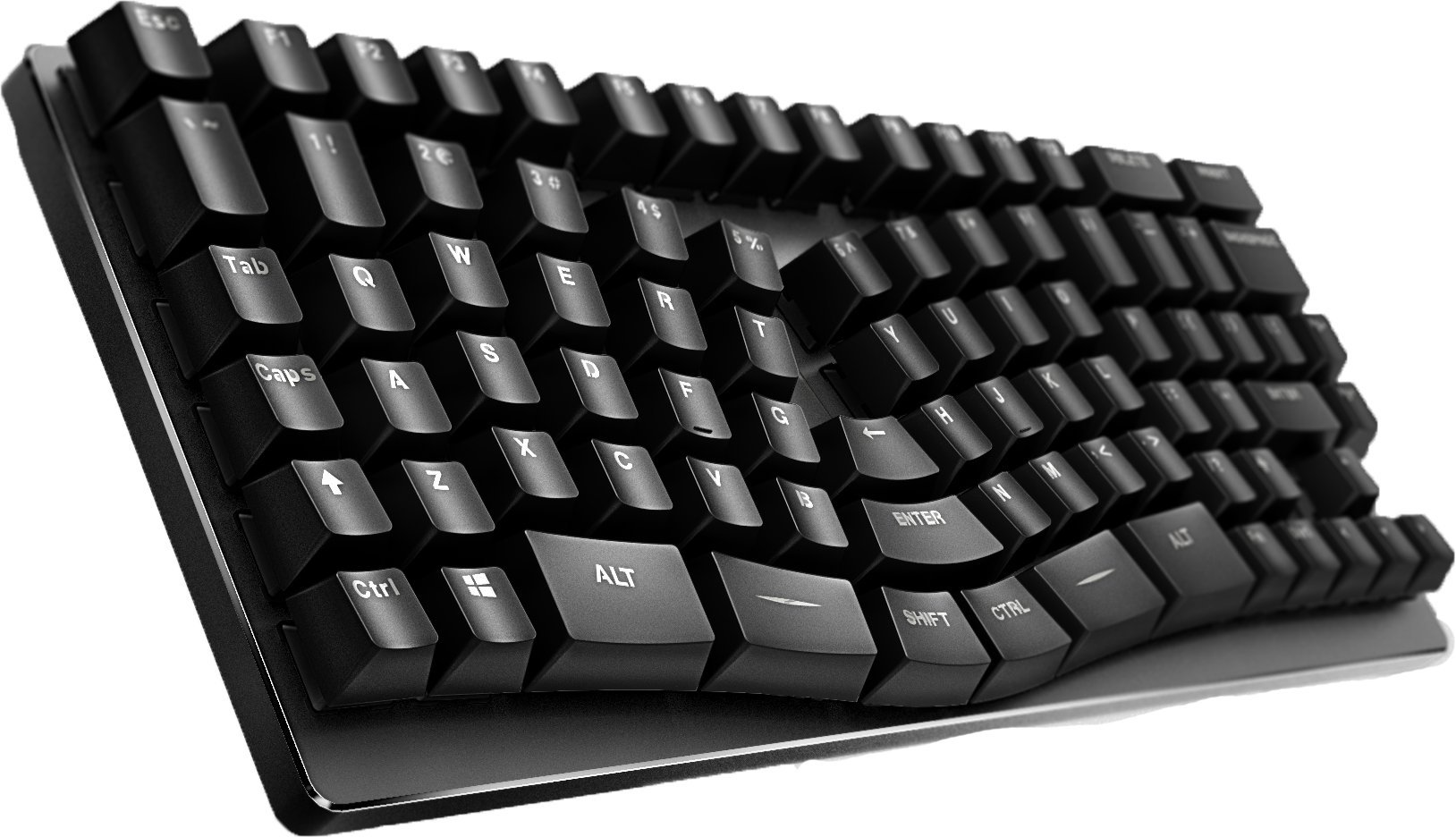 Amazon.co.jp: x-bows エルゴノミックキーボード ゲーミングキーボード