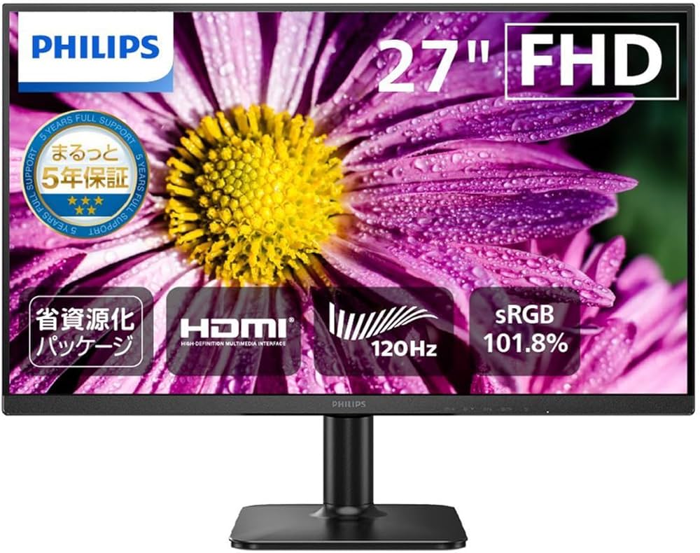 Amazon.co.jp: PHILIPS 液晶ディスプレイ PCモニター (27インチ/IPS
