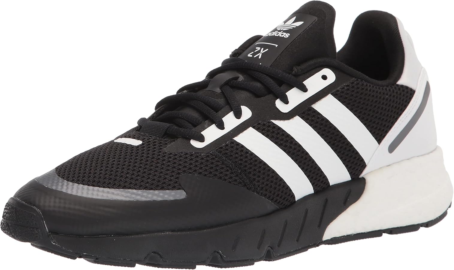 Amazon | adidas Originals Men's Zx 1K Boost Sneaker, Black/White