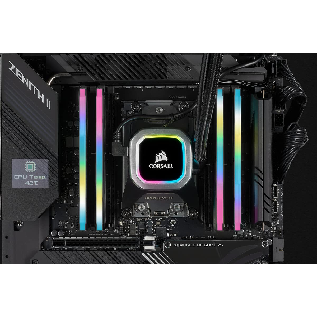 Amazon.co.jp: Corsair (コルセア) Vengeance RGB PRO SL 64GB (4x16GB