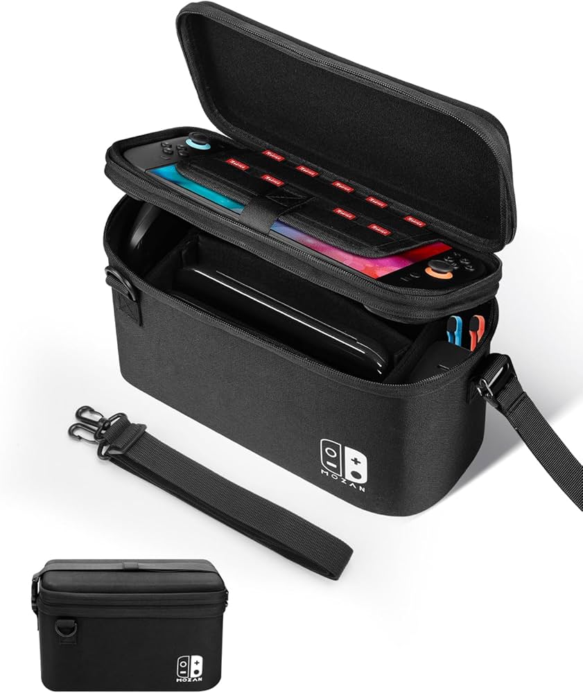 Amazon.co.jp: Mozan Switch 2 ケース 大容量収納 まるごと収納バッグ