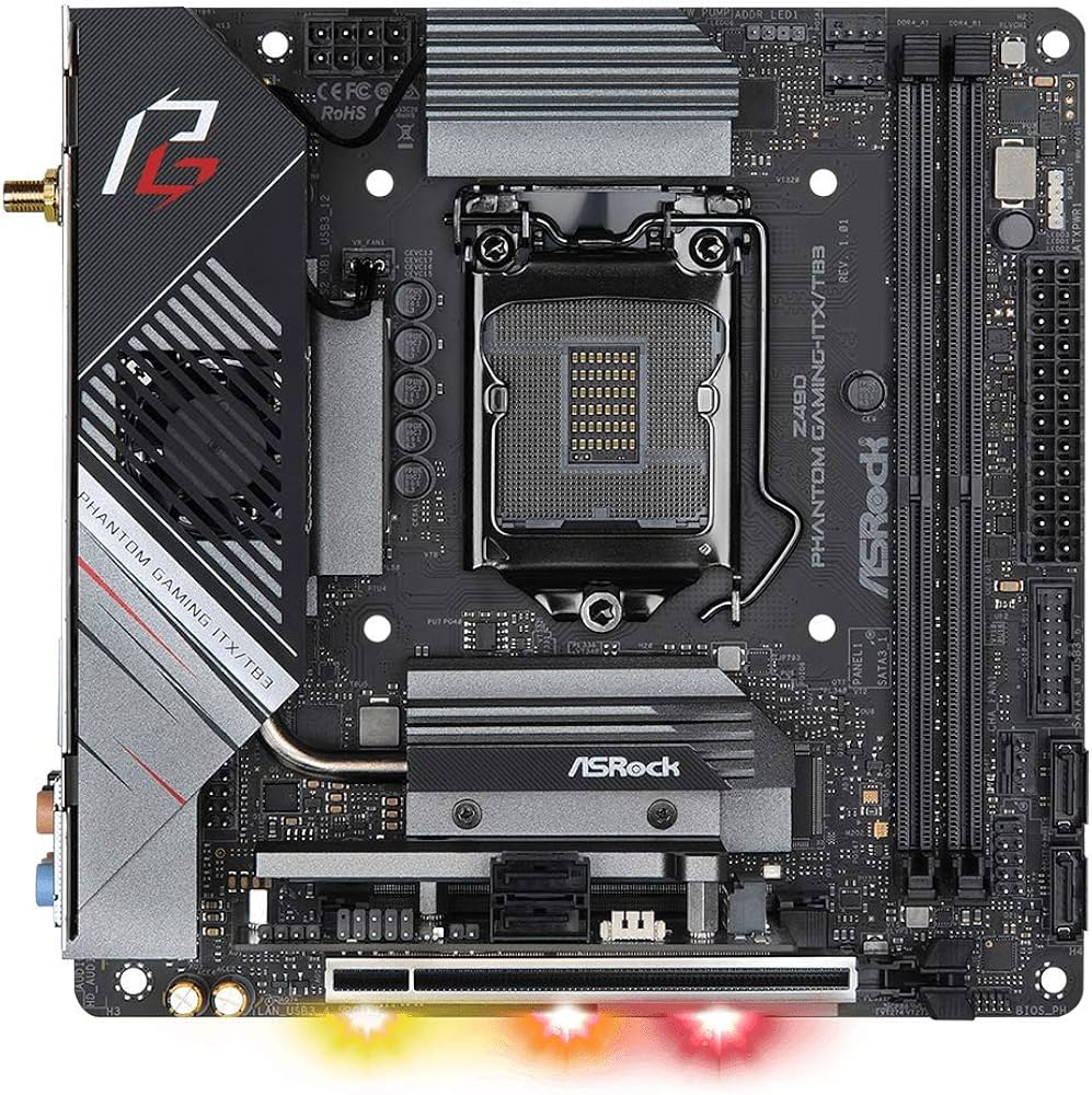 Amazon | ASRock マザーボード Z490 Phantom Gaming-ITX/TB3 Intel 10