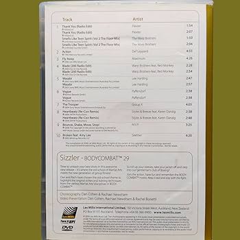 Amazon.co.jp: ボディコンバット 29 CD DVD LESMILLS BODYCOMBAT