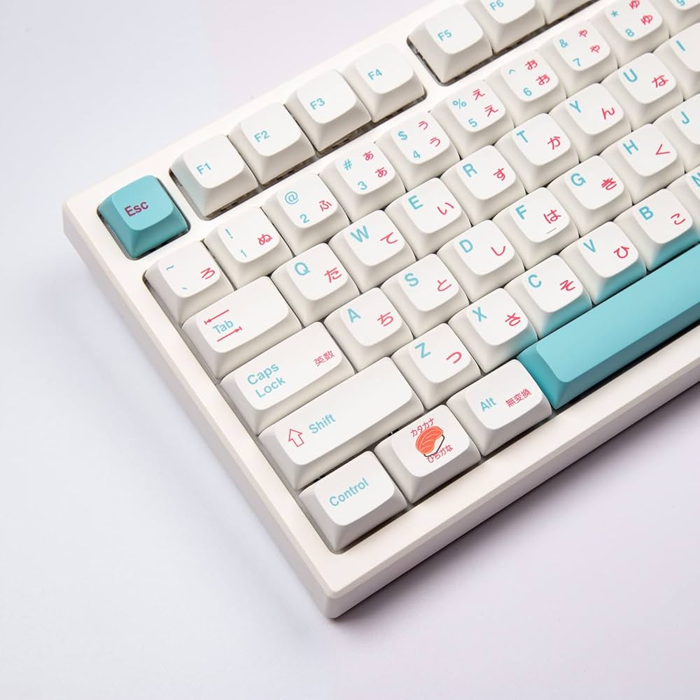 Amazon.co.jp: PBT可愛い寿司テーマメカニカルキーボードキーキャップ