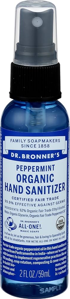 Amazon.com : Dr. Bronner's - Organic Hand Sanitizer Spray
