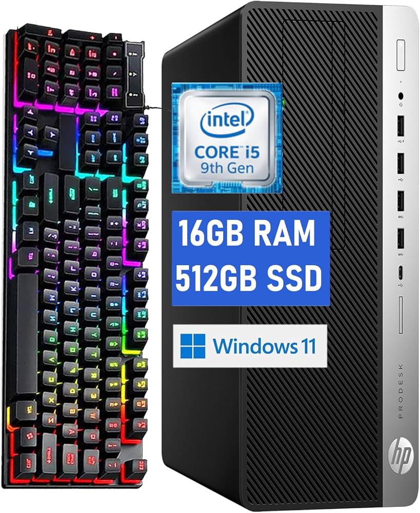 Amazon.com: HP ProDesk 600G5 SFF Desktop Computer PC, 600G5