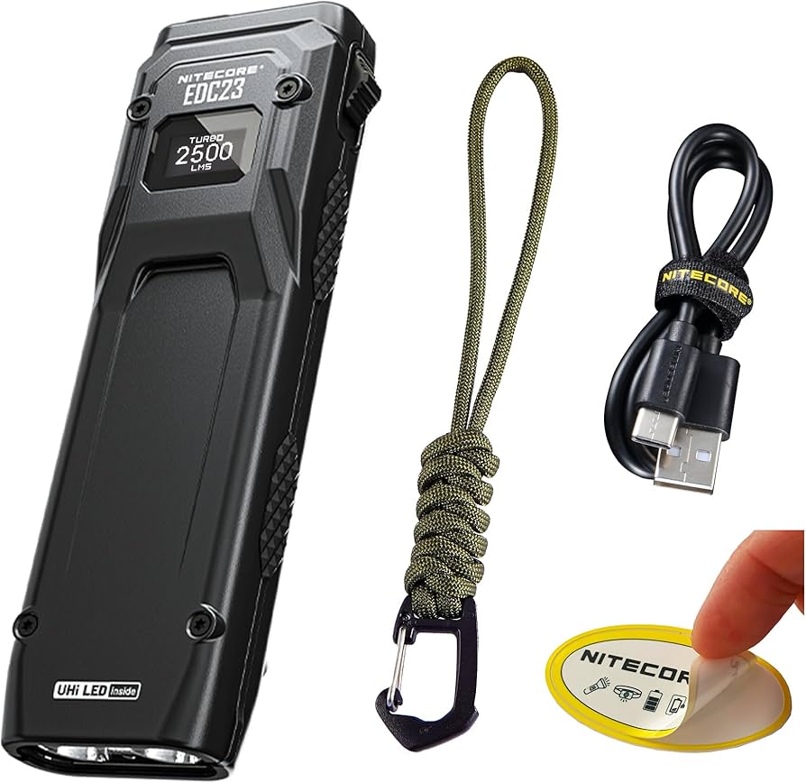 Amazon.co.jp: Nitecore EDC23 EDCフラッシュライト 2500ルーメン