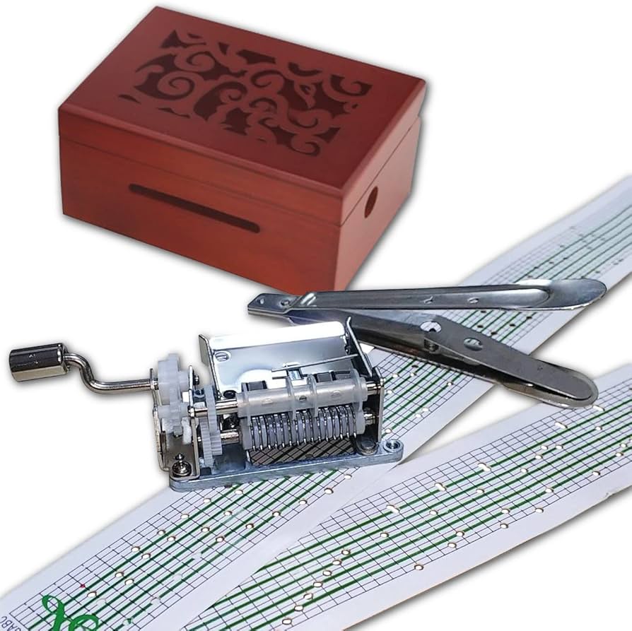 Amazon | VICHE CATT 手回しオルゴール 手作り オルゴール 初心者 工作