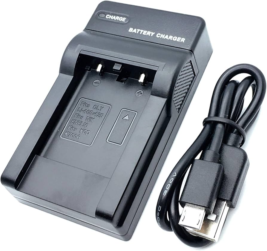 Amazon.com : USB Battery Charger for Panasonic HC-V550 HC-V550K HC