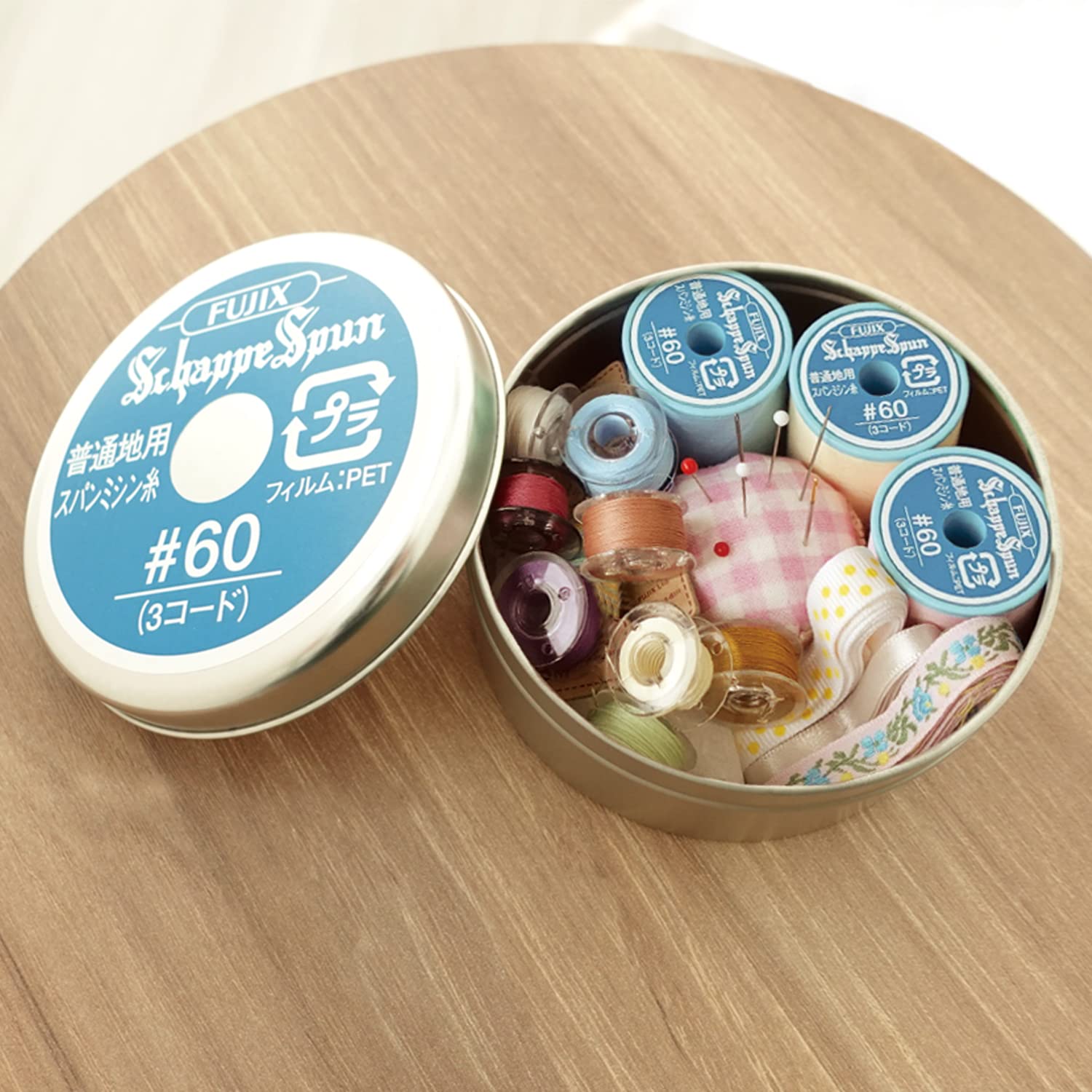 Amazon.co.jp: フジックス シャッペスパン 60番 200m巻 × 7色 デザイン