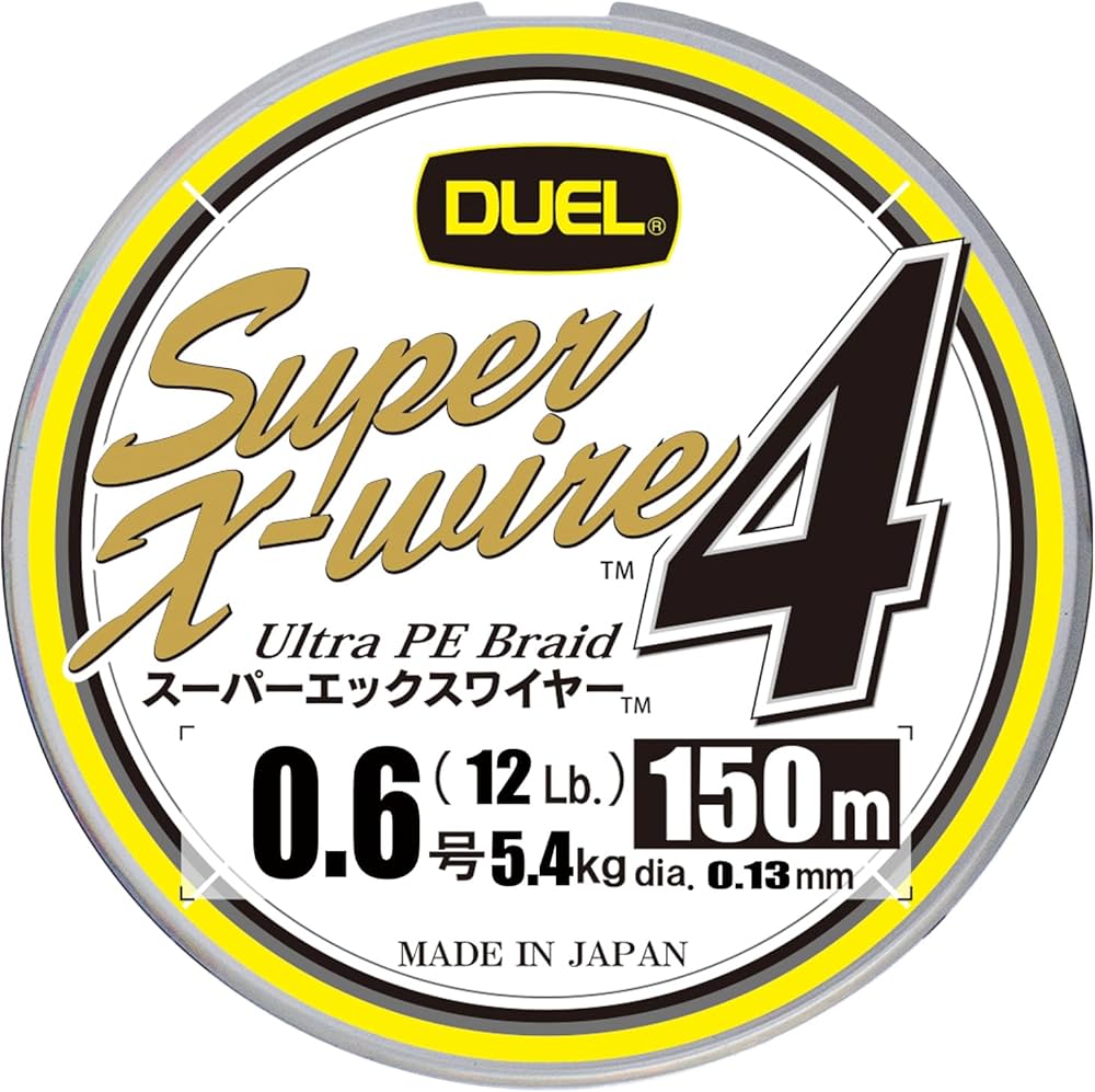 Amazon.co.jp: DUEL (デュエル) PEライン 釣り糸 スーパーエックス
