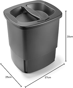 Amazon.co.jp: KomprimoFrank 圧縮 ゴミ箱 ふた付き 家庭用 アウトドア