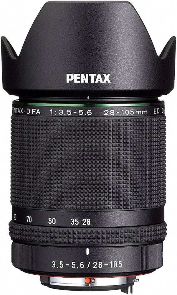 Amazon.com : Pentax D FA 28-105mm F3.5-5.6ED DC WR HD Lens (Black