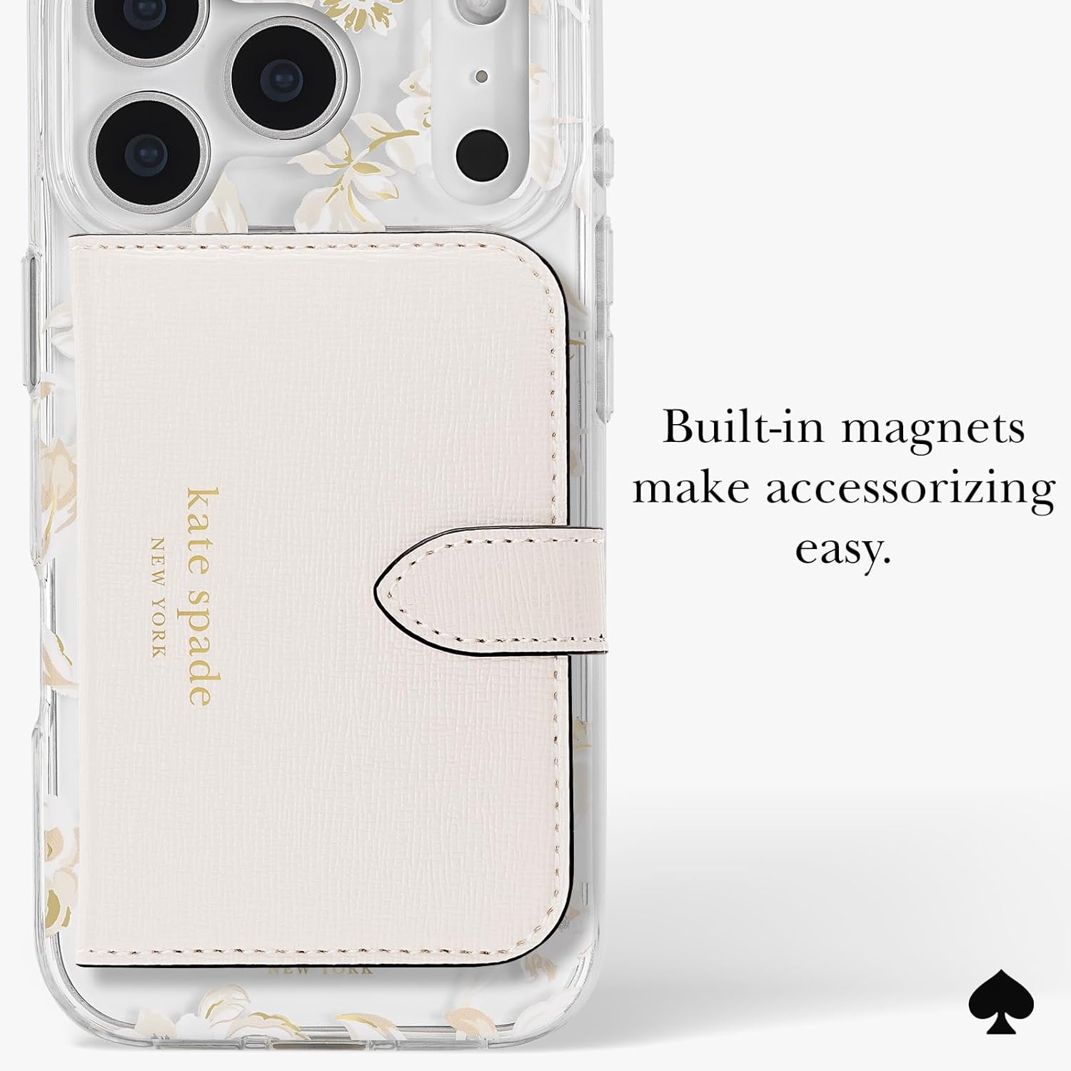 iPhone17♡Chunky Glitter♡ケイトスペード♡MagSafe kate spade