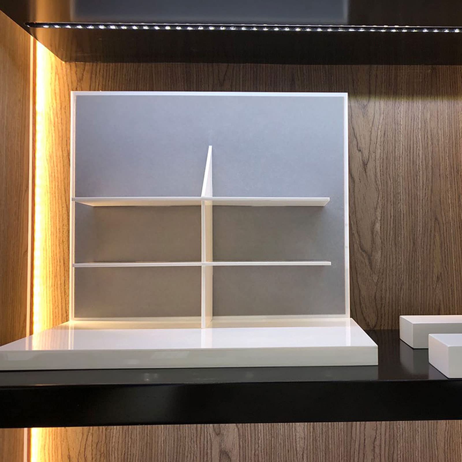 Amazon.co.jp: メガネホルダーディスプレイスタンド 3層アクリル眼鏡