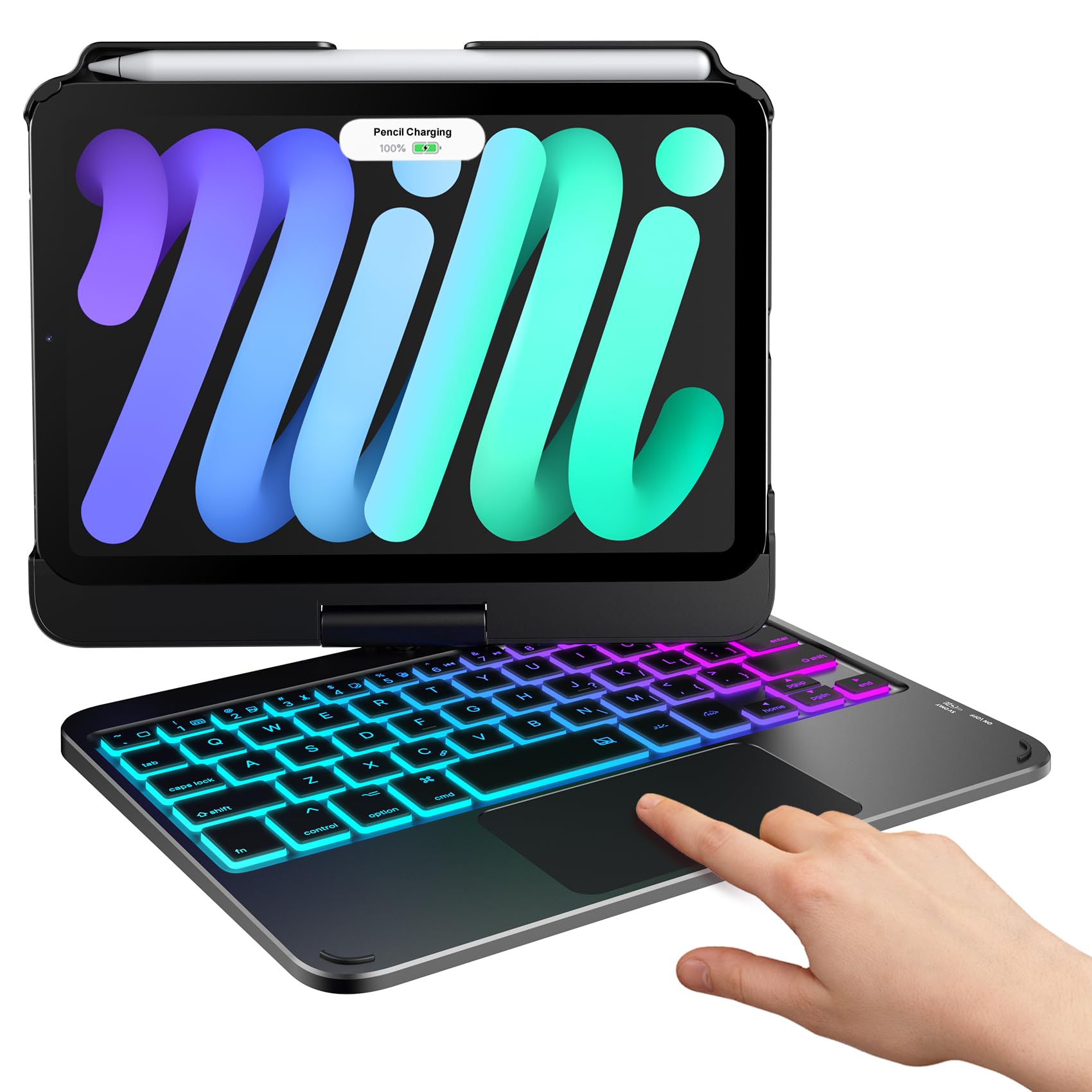 Amazon | typecase キーボードケース iPad Mini 6用 - トラックパッド