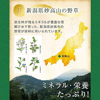 Amazon | 66品目の栄養素がたっぷり！野草酵素 (720ml) | 野草酵素