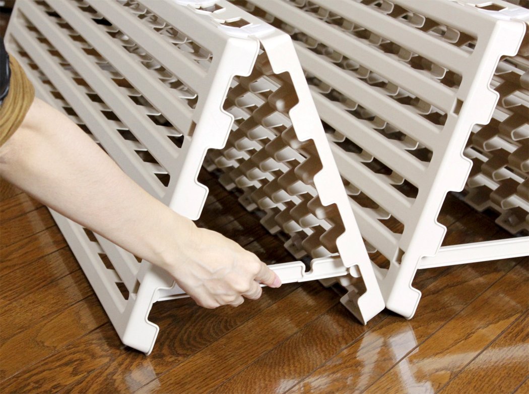 Amazon.co.jp: 蝶プラ工業 すのこベッド エアースリープ ブラウン