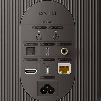 Amazon.com: KEF LSX II LT Wireless HiFi Speakers - Pair (Graphite