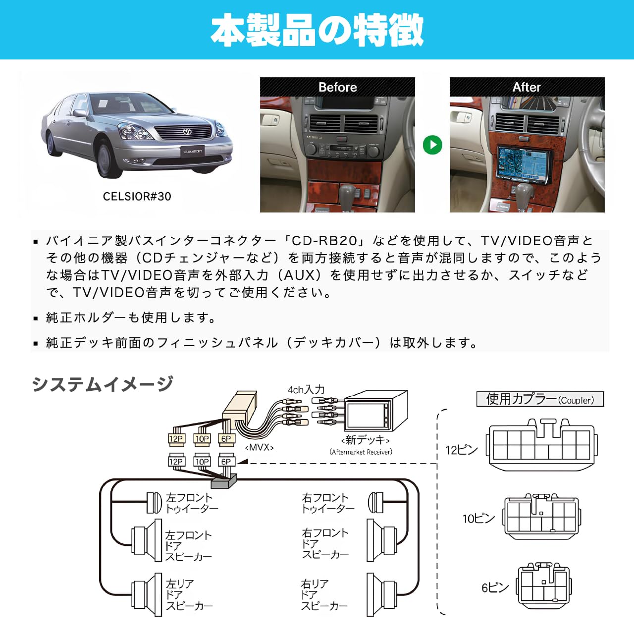 Amazon | Beat-Sonic (ビートソニック) ナビ取付けキット トヨタ