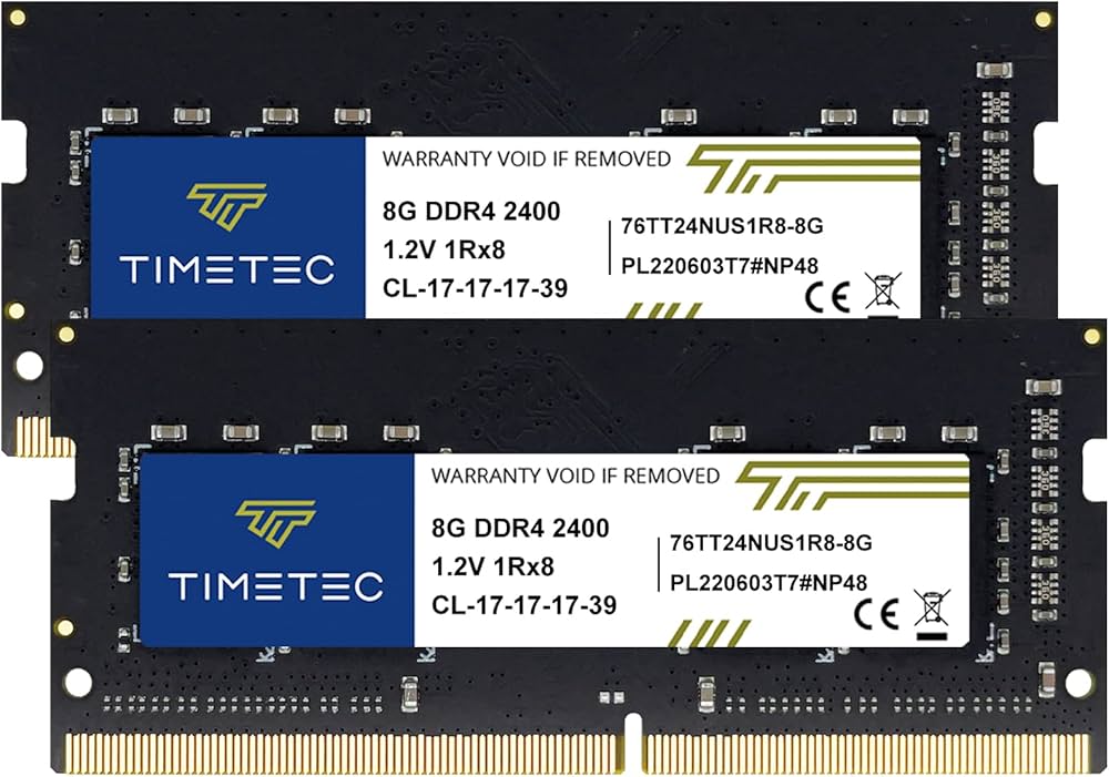 Amazon | Timetec 16GB KIT(2x8GB) ノートPC用メモリ DDR4 2400MHz PC4