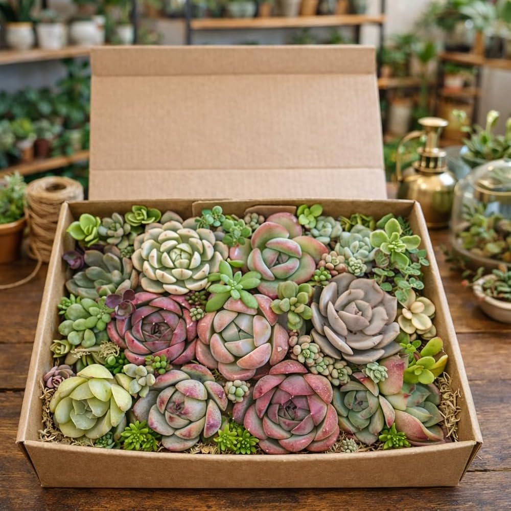 Amazon｜多肉植物 カット苗とセダム寄せ植えセット｜観葉植物