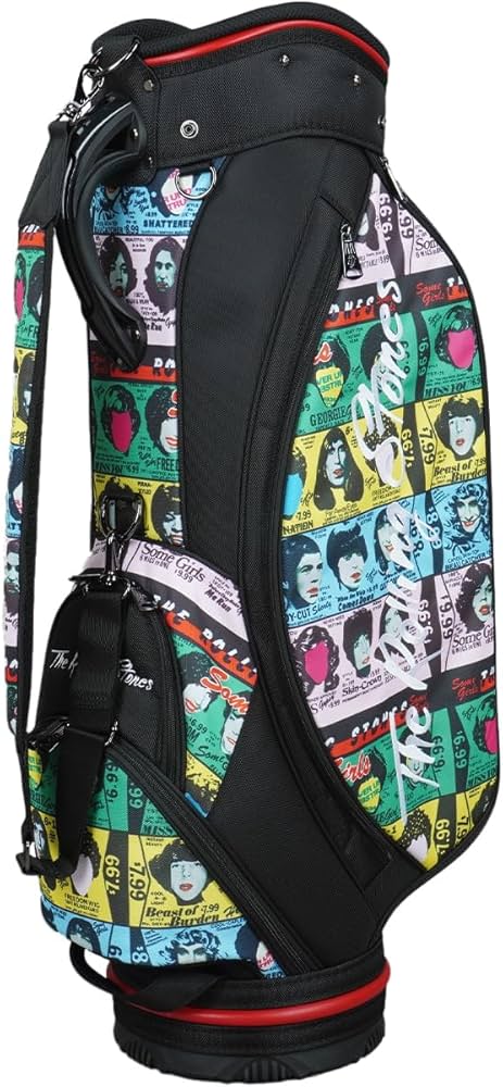 Amazon | BACKSPIN The Rolling Stones Some Girls Tour Golf Bag