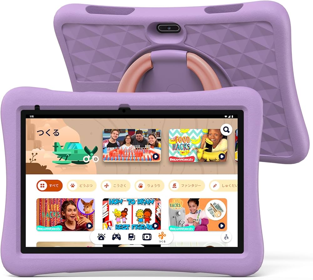 Amazon.co.jp: （キッズスペース対応）Android 13 タブレット 10インチ