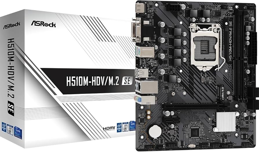 ASRock H510M Intel Core i3-10105セット ASRock H510M Intel Core i3