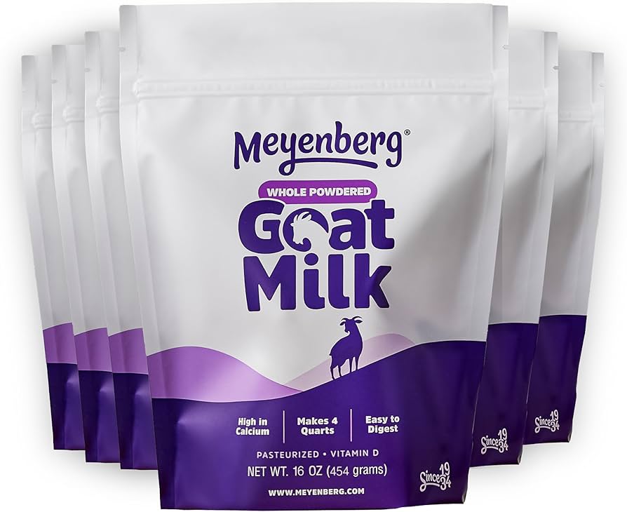 Amazon.com : Meyenberg Whole Powdered Goat Milk, 16oz pouch