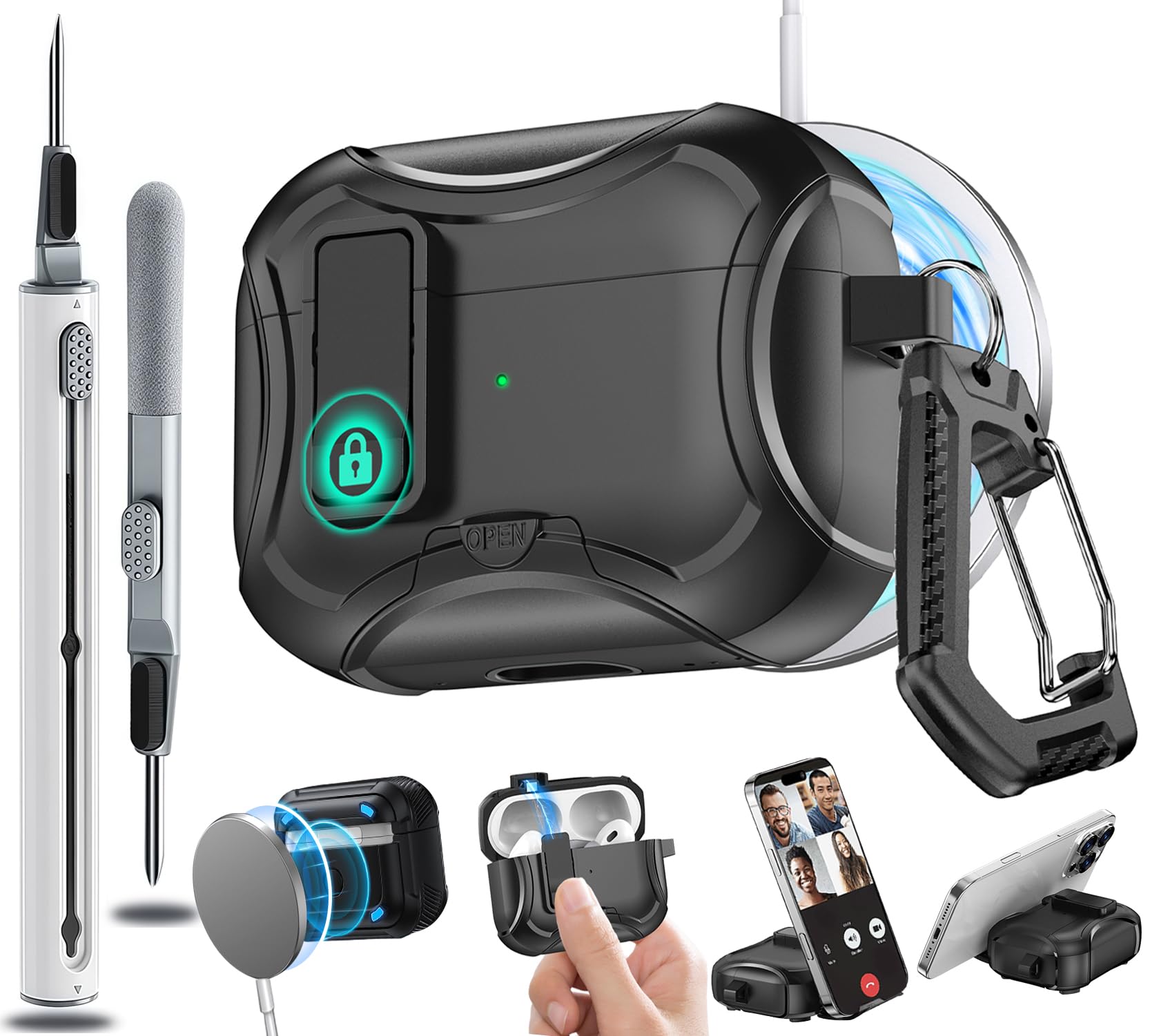 Amazon | Ausrann AirPods Pro3 ケース 2025 AirPods Pro 第3世代