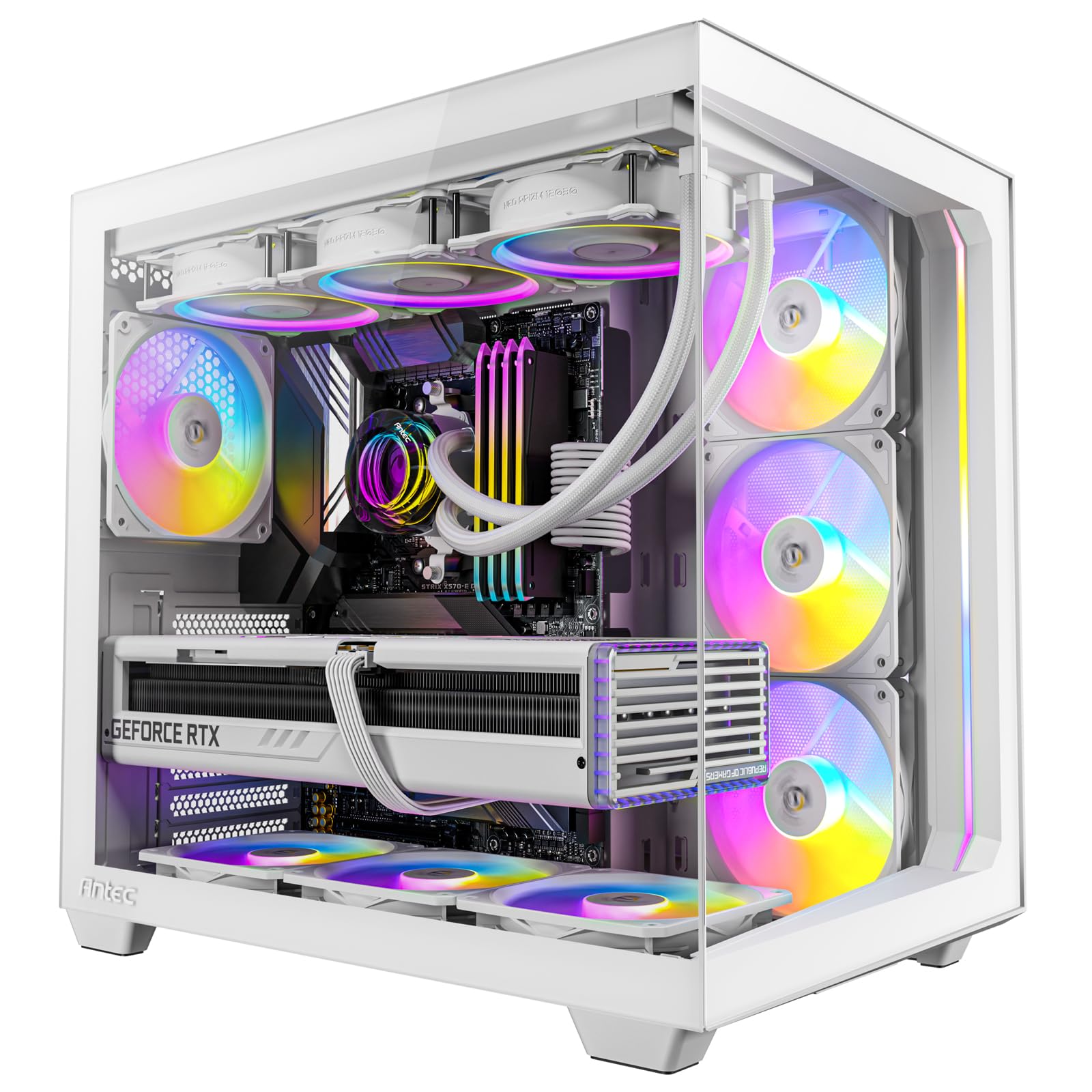 Amazon.com: Antec C5 ARGB White, Mid-Tower ATX PC Case, Seamless
