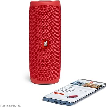 Amazon.com: JBL FLIP 5 Waterproof Portable Bluetooth Speaker - Red
