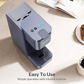 Amazon.com: Tastyle Single Serve Coffee Maker for K Cup, Ground