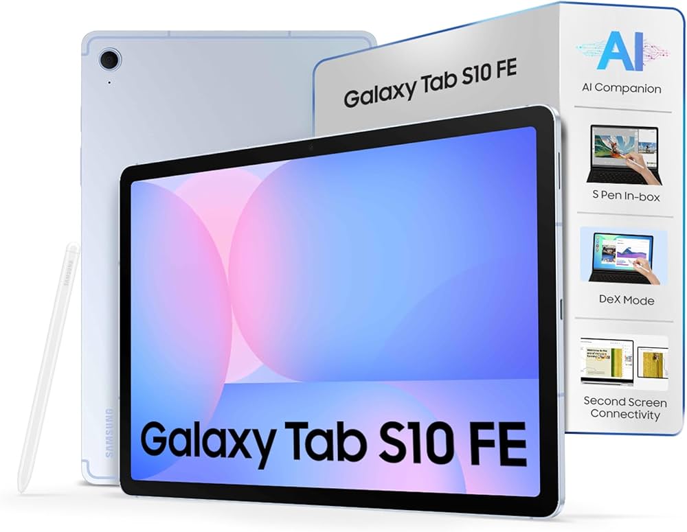 Samsung Galaxy Tab S10 FE, S Pen in-Box, 27.7 cm (10.9 inch