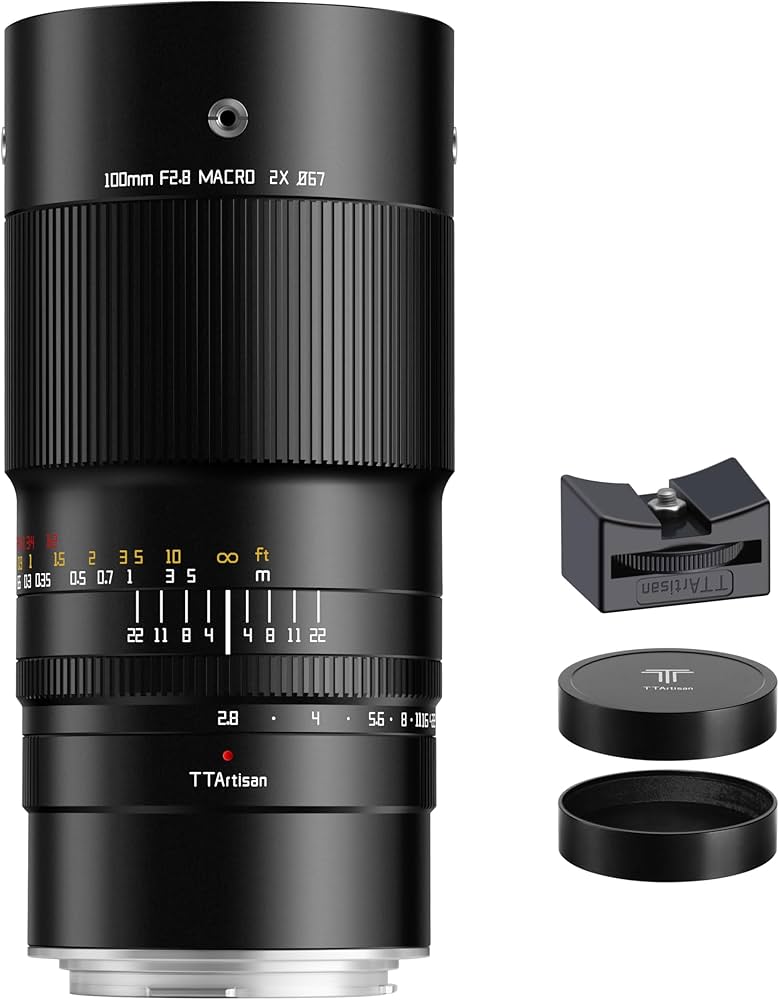 Amazon.com : TTArtisan 100mm F2.8 Macro 2X Full Frame Camera Lense