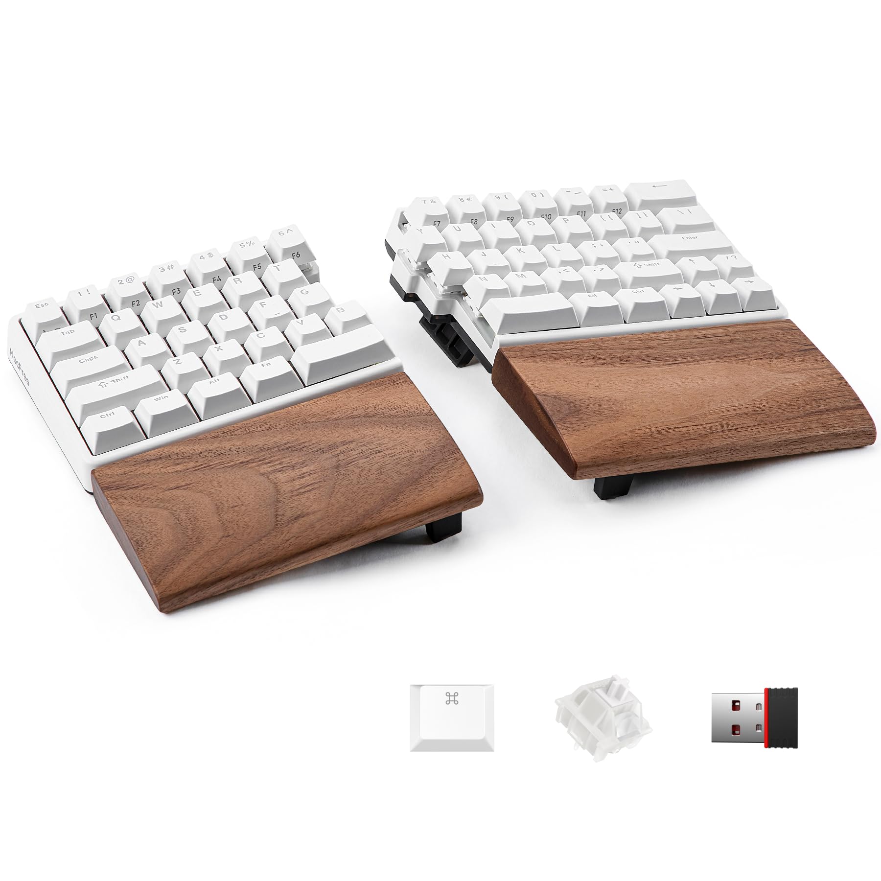 Amazon.com: NocFree Wireless Ergonomic Split Mechanical Keyboard