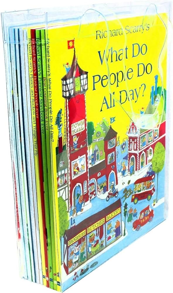 Scarry 10 Book Set: Scarry, Richard: 9780007935178: Amazon.com: Books