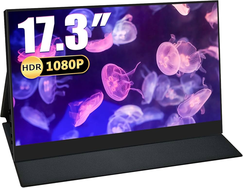 Amazon.co.jp: Acouto XC17 Mobile Monitor 17.3 Inch, Reduces Eye