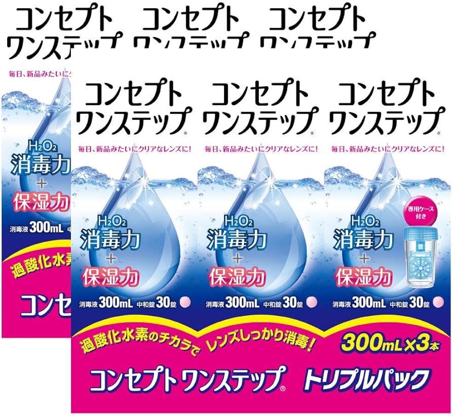 Amazon | 【医薬部外品】コンセプトワンステップ300ml×6本 中和錠30錠