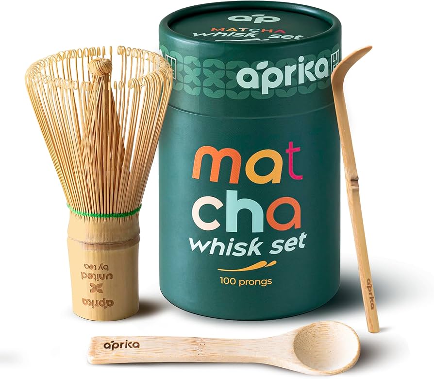 Amazon.com: Matcha Bamboo Whisk Set, Traditional Handmade Starter