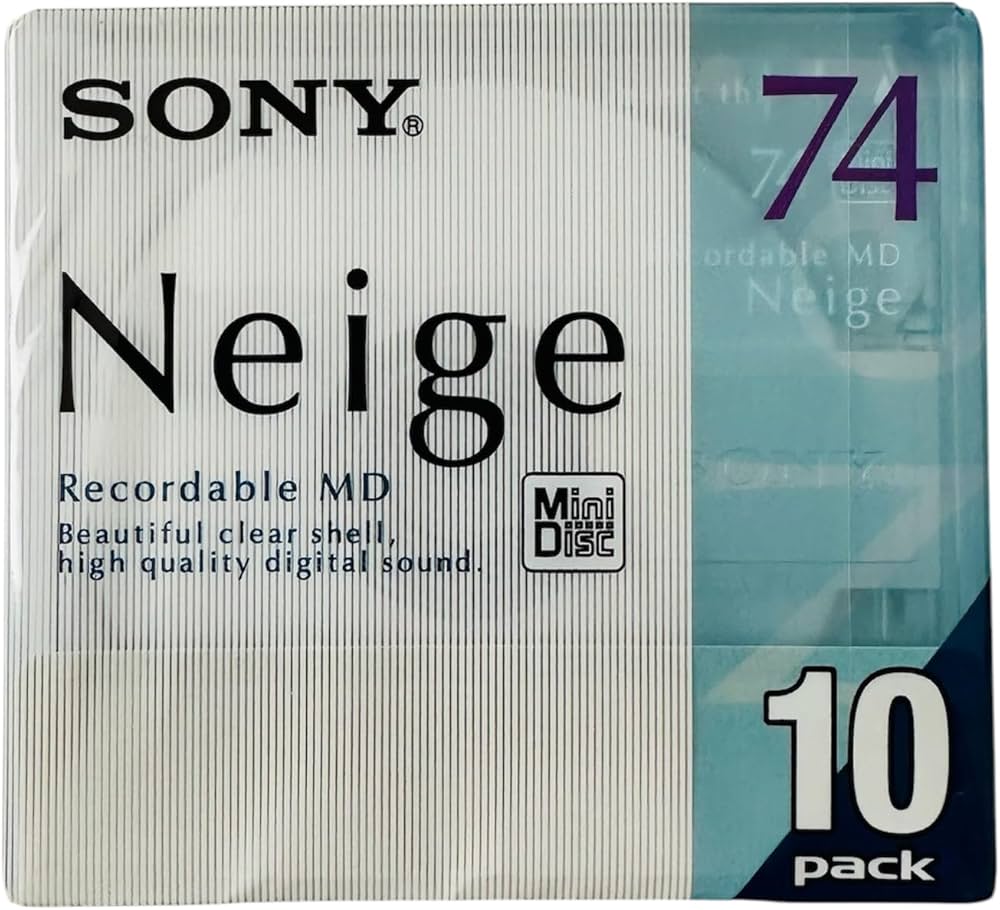 Amazon | ソニー ミニディスク 74分 5巻パック | Sony | MDディスク