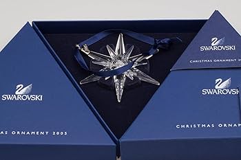 Amazon.com: Swarovski, 2005 Annual Snowflake / Star Christmas