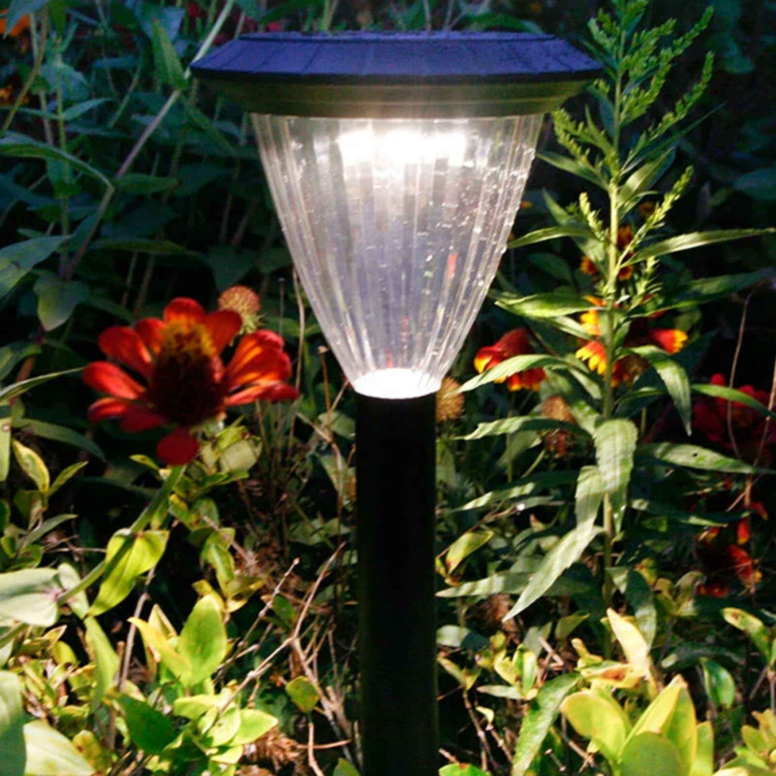 Amazon.co.jp: 翌朝まで長持ち点灯する ガーデニングライト 3個組