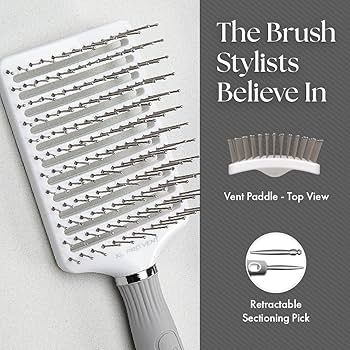 Amazon.com: Olivia Garden Ceramic + Ion XL Pro Hair Brush - Paddle