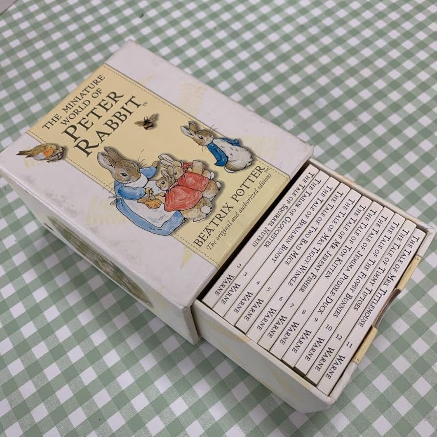 Amazon.co.jp: ピーターラビット ミニ 絵本 インテリア レトロ