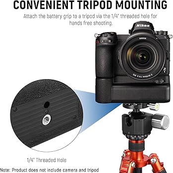 Amazon | HAPPYPOPO(ハッピーポポ) バッテリーグリップ Nikon Z5/Z6/Z7