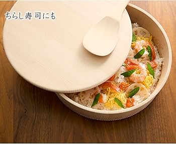 Amazon｜にちにち道具 飯台 捩り箍の飯台用 底丸 8寸 日本製 ちらし