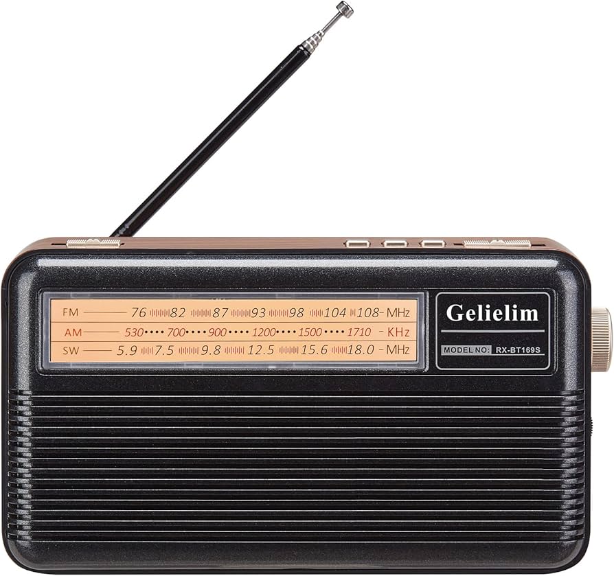 Amazon.co.jp: Gelielim ラジオ FM/AM/SW ポータブルラジオ USB/SD