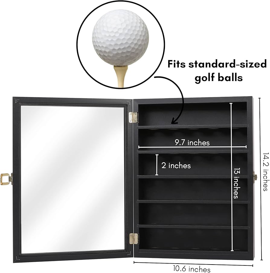 Amazon.co.jp: Americanflat ゴルフボール用 ディスプレイケース｜最大